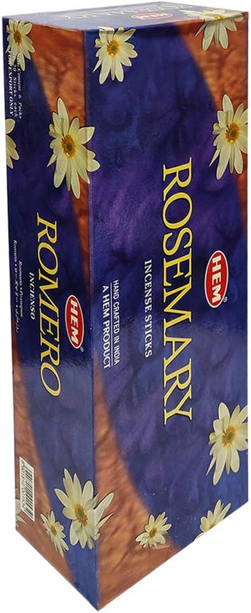 Rosemery Incense Sticks and Incense Stick Holder Bundle