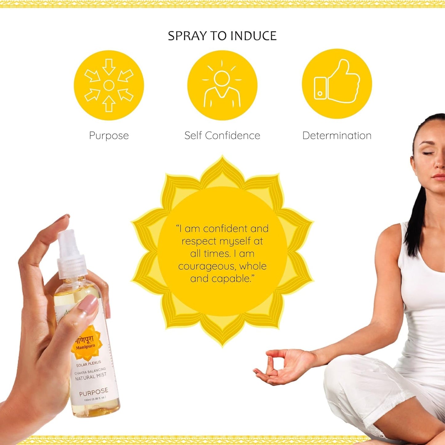 | Manipura |Solar Plexus Chakra Aromatherapy Spray