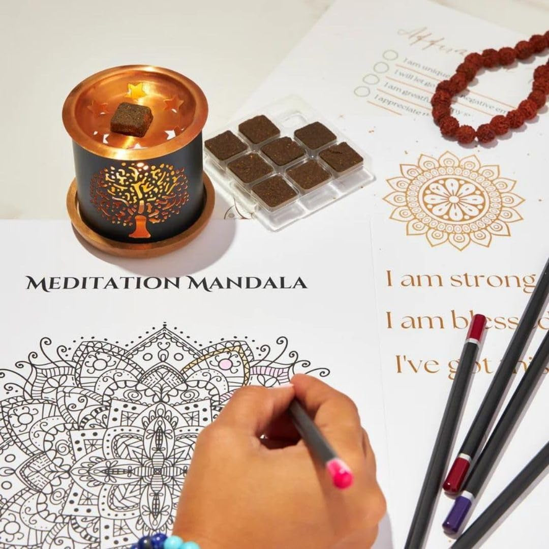 7 Chakra Incense Coal Bricks 