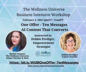 Debbie Prediger Business Intensive Workshop