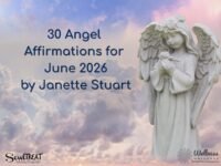 30 Angel Affirmations for June 2026 by Janette Stuart